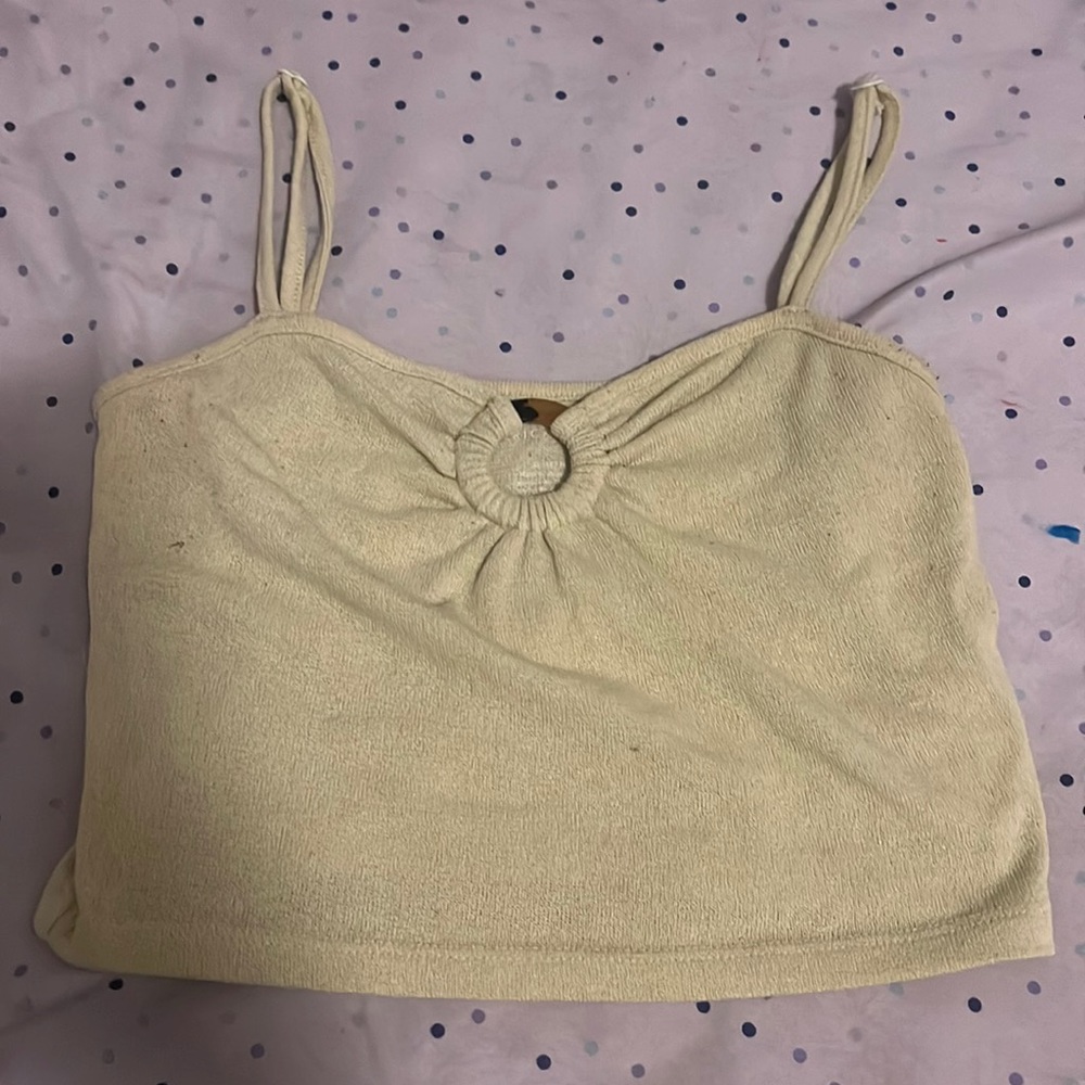 American eagle cropped shirt